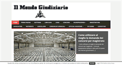 Desktop Screenshot of mgiudiziario.it