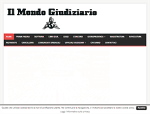 Tablet Screenshot of mgiudiziario.it